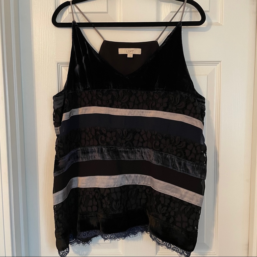 Velvet tank top